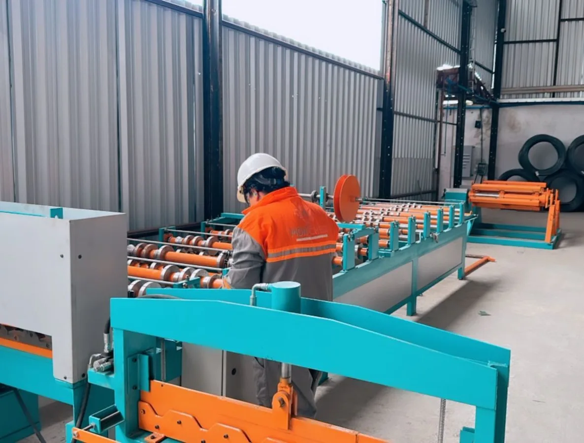 Obra industrial acompanhada pela equipe Montcheco